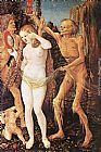 Hans Baldung Three Ages of the Woman and the Death painting